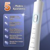 JTF Orthodontic Electric Toothbrush for Braces with 6 U-Shaped Brush