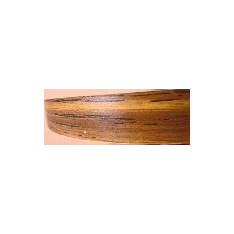 Teak Polyester edgebanding 1" x 120" with preglued hot melt