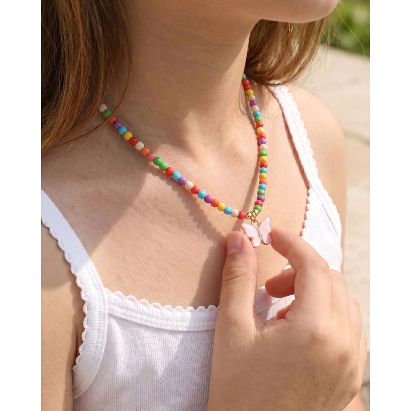 Kidbbi Necklace for Little Girl Kids Jewelry 5 7 6