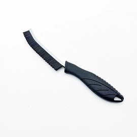 Gap Cleaning Brush, Multipurpose Crevice Brush with Ergonomic Handle, Black