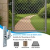 Wall Mount Gate Hinges 2 Pack, 5/8 in Pin Heavy