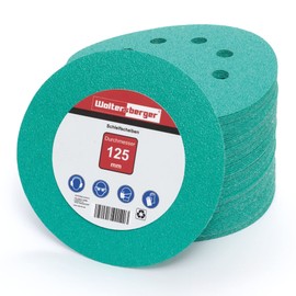 Woltersberger Sanding Discs, Diameter 125 mm, green