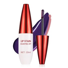Peel Off Lip Stain, Delineador de Labios Despegable A Prueba Agua | Lip Liner Stain Peel Off, Tinte de Labios Larga Duración Despegable, Maquillaje Lápiz Labial