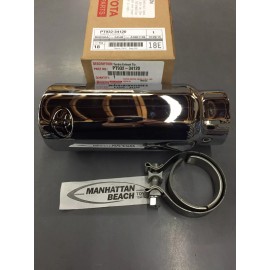 Toyota Genuine Parts 2012-2020 Tundra Chrome Exhaust Tip Genuine Toyota Accessory  PT932-34160