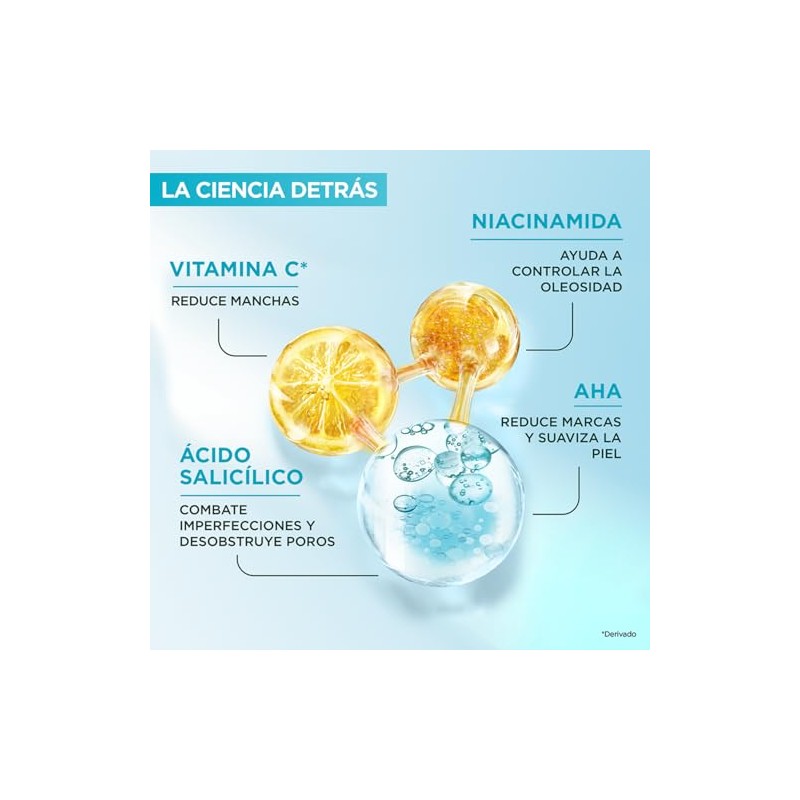 Garnier Express Aclara Sérum Anti Imperfecciones Concentrado Vitamina Ácido Salicílico