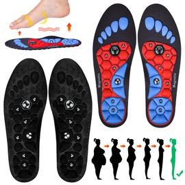 Brandone Insoles, Brandone Increase Height Insoles, Orthopaedic High Cushion 1.0, Inserts for Arch Support (D)