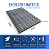 Outdoor Galvanized Steel Drain Grate,23.6x23.6 Heavy Duty Drain Cover,B125 Class