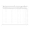 BookFactory 12 Columns Columnar Sheets/Twelve Column Loose Sheet Format -