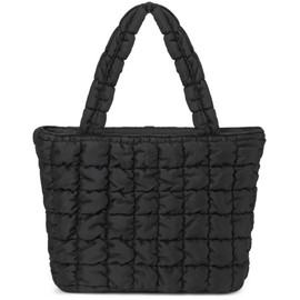 CAMTOP Lunch Box for Women Girls Insulated Cute Lunch Tote Bag Lunchbox Cooler Bag for Work Travel Picnic (Black)