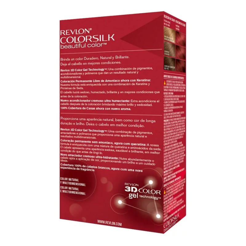 Revlon Tinte Para Cabello Revlon Colorsilk Tono 066 Rojo Cereza
