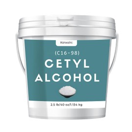 2.5 lb Cetyl Alcohol for Making Lotions, Premium Cetyl Alcohol Granules, Smooth and Emollient, Fresh and Pleasant, Suitable for Making Conditioners, Scrubs, Creams and More