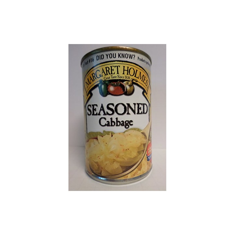 Margaret Holmes Seasoned Cabbage, Pack of 2, 15oz. Cans