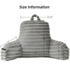Yaoshuho Large Reading Pillow for Adults, Back Support Pillow for