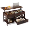 WLIVE Coffee Table, 39" Lift Top Coffee Table with Hidden