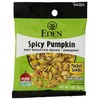 Eden Organic Spicy Pumpkin Seeds, Dry Roasted, Pocket Snacks, 1