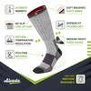 Alvada Merino Wool Hiking Socks Thermal Warm Crew Winter Boot