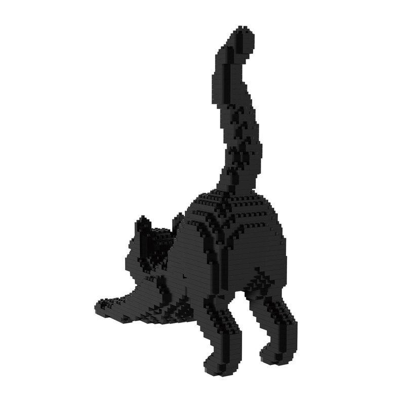Larcele Mini Building Blocks Animal Set, DIY Micro 3D Building