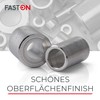 FASTON Aluminium Spacer Sleeves M8 Inner Diameter 8.5 mm (Pack