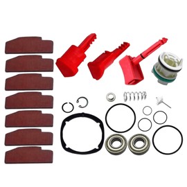 Phyxlyn 2135 Overhaul Kit 2135-K303 Air Inlet Kit 2135 D93 Trigger 2135-K75 Button Kit 2131-A329 Valve Compatible with Ingersoll Rand 2135 1/2" Impact Wrench Replacement Part