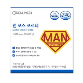 Renewmedi Manforce Forte Prostate Health Endurance Enhancement 1 Pack / 리뉴메디 맨포스 포르테 전립선 건강 지구력 강화 1팩