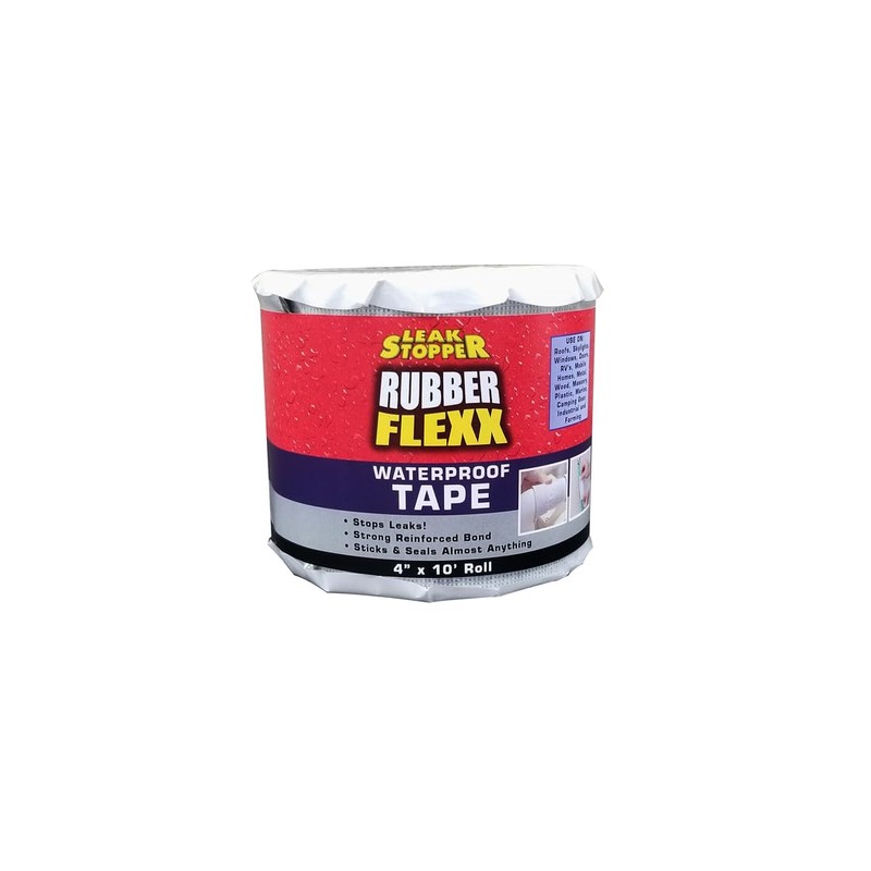 Leak Stopper Rubber Flexx Waterproof Tape |4 in x 10
