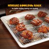 Hiware 2-Pack Cooling Racks for Baking - 10" x 15"
