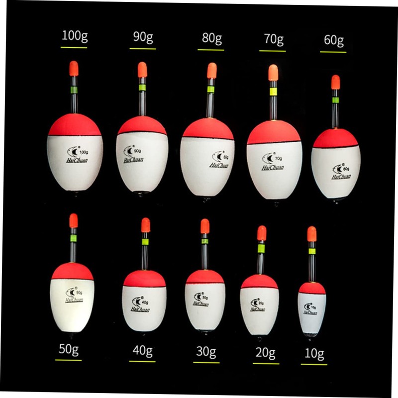 KOMBIUDA 3pcs Fishing Glow Stick Light Buoy Floats Set for