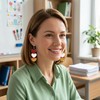 Laffact Teacher Acrylic Earrings for Women, 12 Pairs Back to