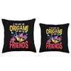 Funny Origami Cranes Throw Pillow