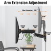 ELIVED Height Adjustable TV Wall Mount for Most 23-55 Inch