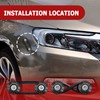Universal Billet Bumper Trunk Quick Release Fastener Kit, Quick Release