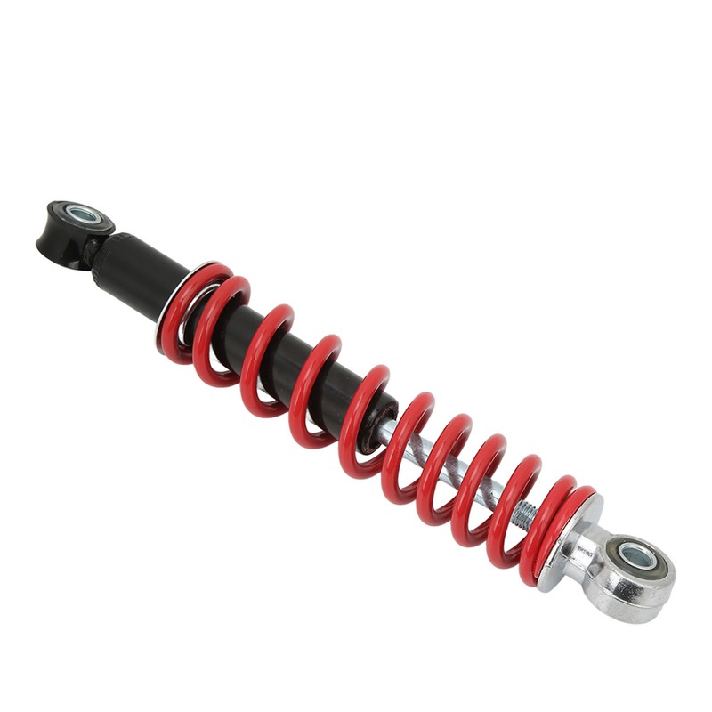 250mm/9.8in Motorcycle Shock Absorber with Red Spring Universal for 50cc‑125cc