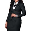 Tcremisa Women's Fashion 2 Piece Professional Suit Business Outfits Casual