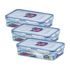 Lock&Lock Food Storage Box | Food Storage Container | 800 ml | HPL816T - Set of 3