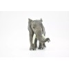 Deshen Du Elephant Toy, African, Model, Figure, Educate, Realistic Rubber