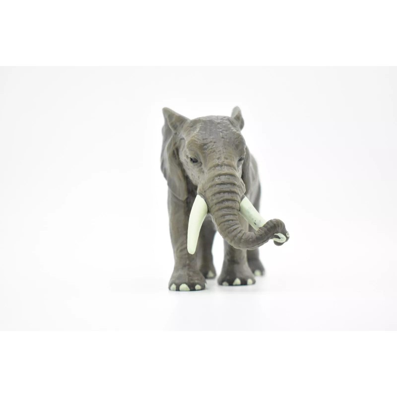 Deshen Du Elephant Toy, African, Model, Figure, Educate, Realistic Rubber