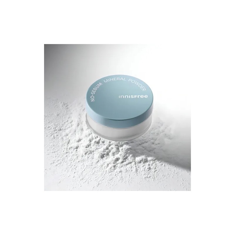 Innisfree No Sebum Mineral Powder Polvo Antibrillo Coreano