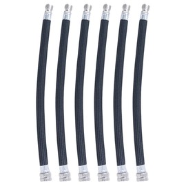SUPVOX Upgrade Your Bike Pump 6pcs Extension Road Bike Air Pump Accessories Black Universal Fit for Bicycles