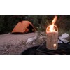 One Log Fire Mini - Single Log Campfire, 100% Natural,