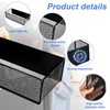 bssmmai Pack of 2 Magnetic Shelf Fridge, Magnetic Shelves for