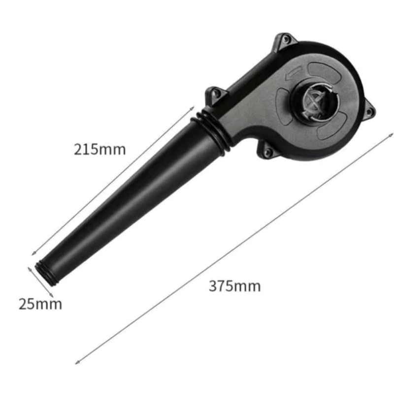Cordless Leaf Blower Kit, Compact Metal and ABS Handheld Electric