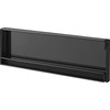 Yamazaki 4942 One-Handed Cut Magnetic Kitchen Paper Holder, Black, Approx.