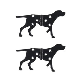 Esschert Design Black Metal Dog Hinges - Left Door