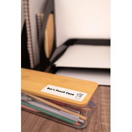 Reddkyte Multipurpose White Labels - Pack of 50 Sheets, 99.1X 33.9 mm, 16 Labels per Sheet for Inkjet and Laser, FSC Certified , Made in the UK
