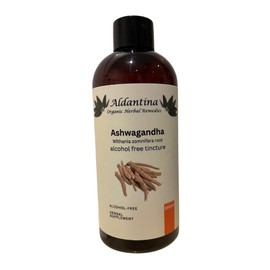 Organic Bulk Ashwagandha Tincture/Extract -alcohol free- (250 ml)
