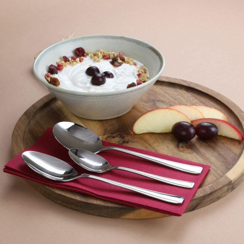 Genware Harley Cutlery Coffee Spoons, COS-HL, Pack of 12
