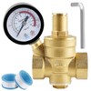 Pressure Regulator Water 3/4 Inch DN20, Brass Water Pressure Regulator