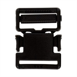KIYOHARA SUN12-52 Sankoco Plastic Buckle, Pack of 1, Inner Diameter 1.2 inches (30 mm), Black