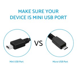 MAX COOL Car Hard Wire Kit for Smart Dash Cams with Mini USB Suits Uniden Igo Cam 85R 5V/3.0A