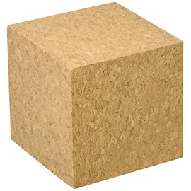 Kawaji Shoten Cork Block 3.5 x 3.5 x 3.5 inches (90 x 90 x 90 mm),